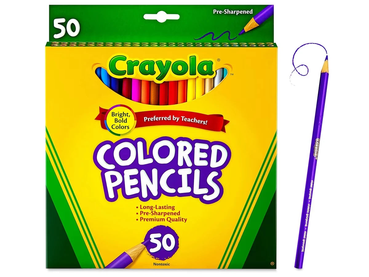 Crayola® Colored Pencils - Set of 50 - US 2278