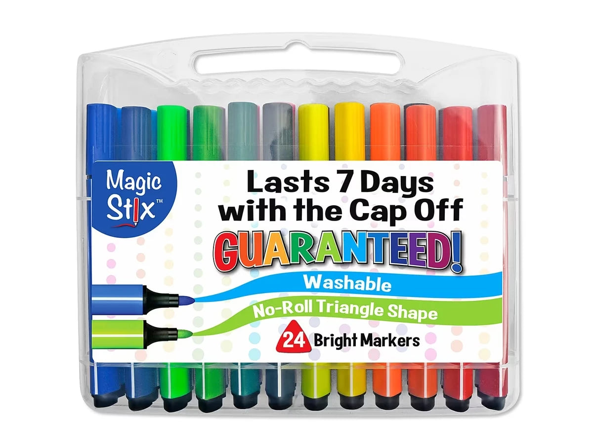 Magic Stix™ Washable Markers - Set of 24 - US 2919