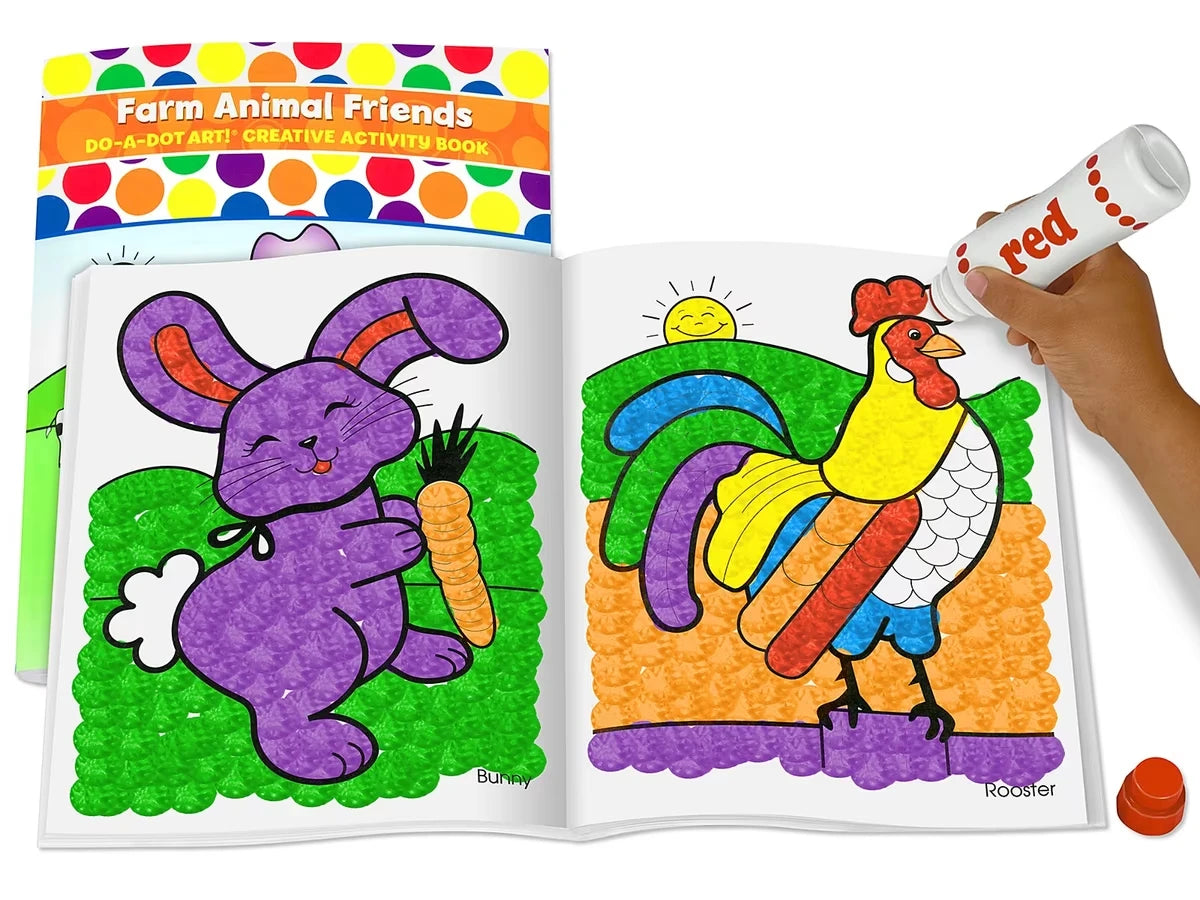 Do-A-Dot Art!® Farm Animal Friends Activity Book - US 8657
