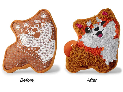 Cozy Creations! Puppy Craft Pillow - US 7834