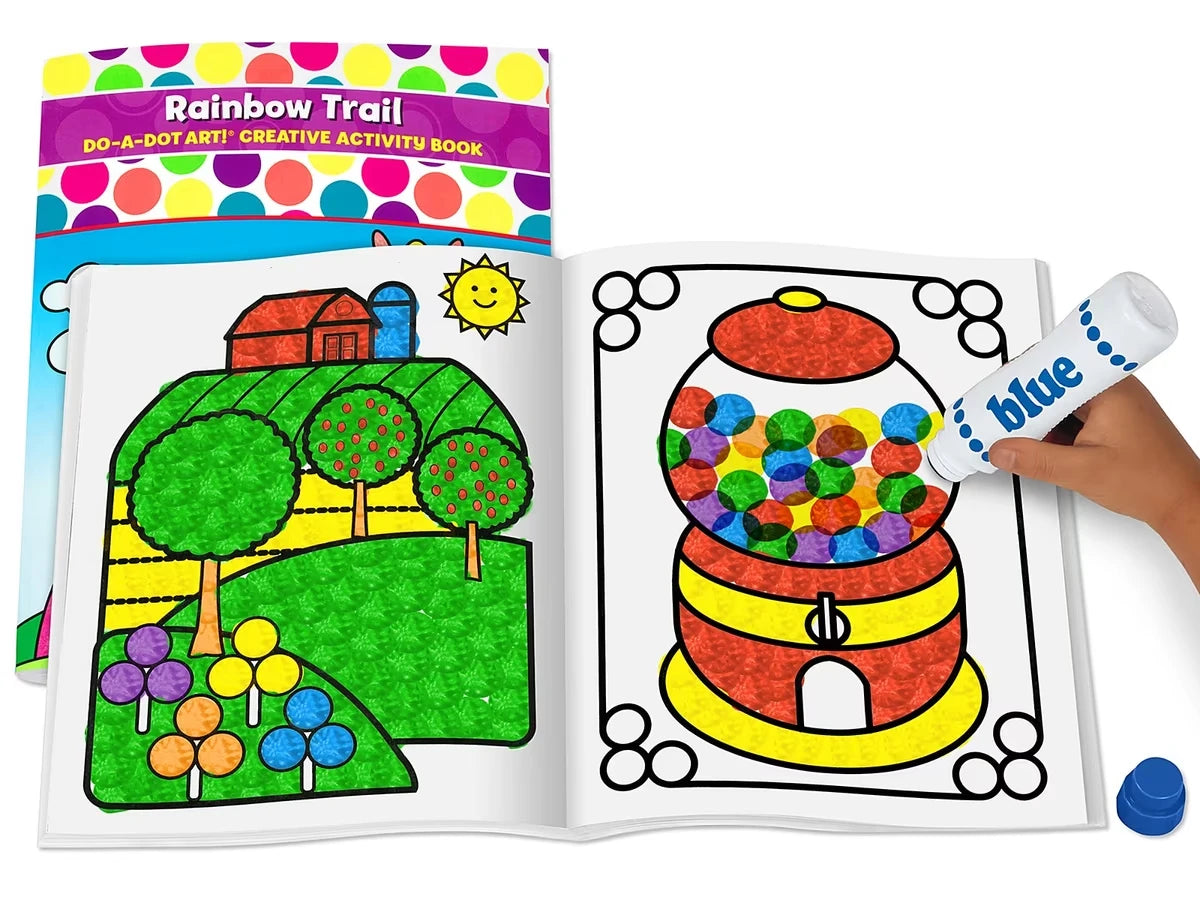 Do-A-Dot Art!® Rainbow Trail Activity Book - US 7725