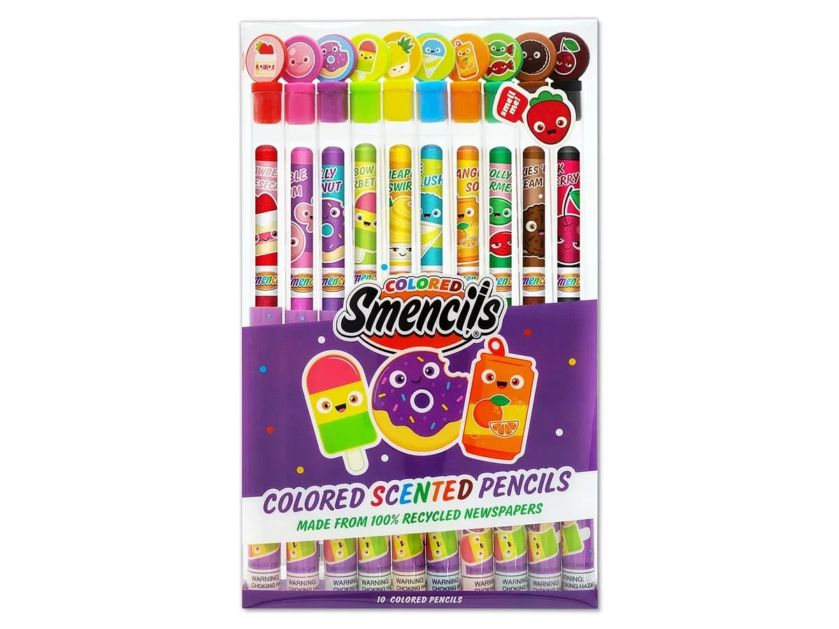 Sweet Treat Scented Colored Pencils - Set of 10 - US 7461