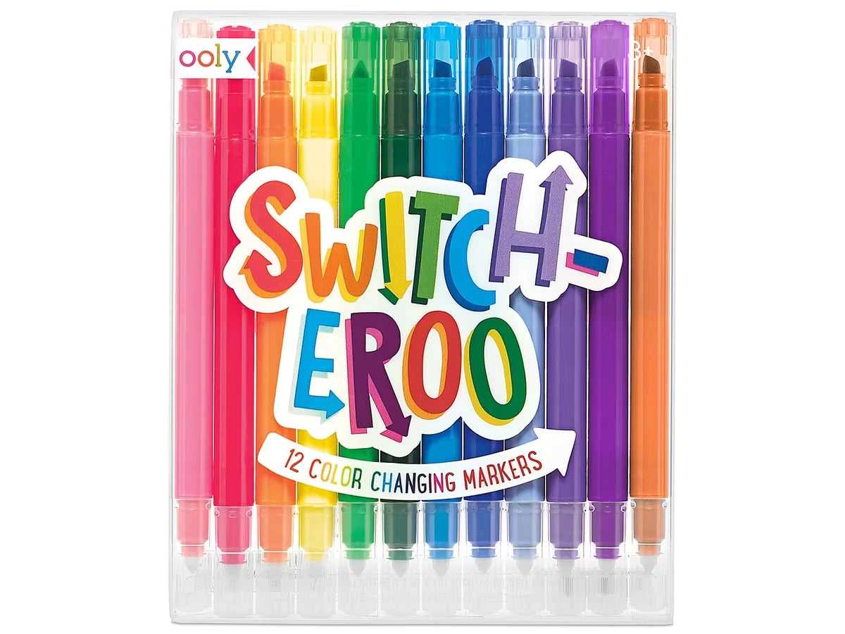 Switch-Eroo Color-Changing Markers - Set of 12 - US 9396