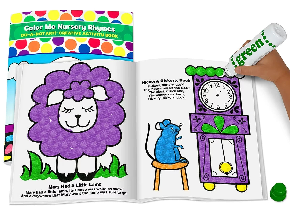 Do-A-Dot Art!® Color Me Nursery Rhymes Activity Book - US 6209