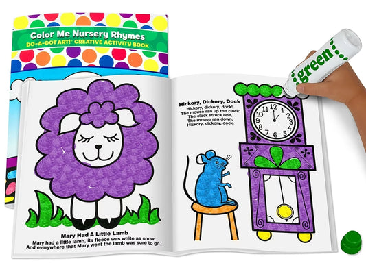 Do-A-Dot Art!® Color Me Nursery Rhymes Activity Book - US 6209