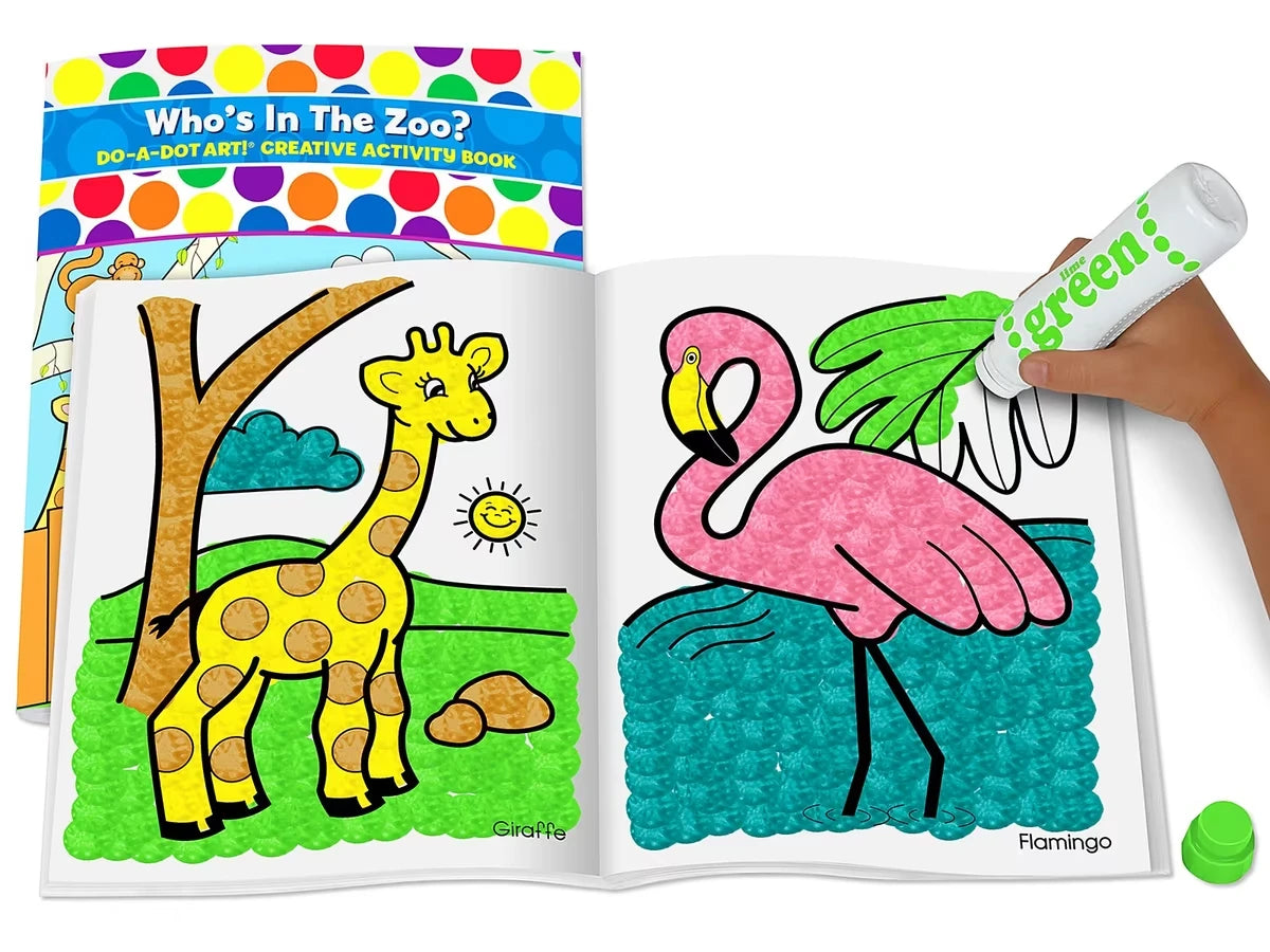 Do-A-Dot Art!® Who’s in the Zoo? Activity Book - US 3020