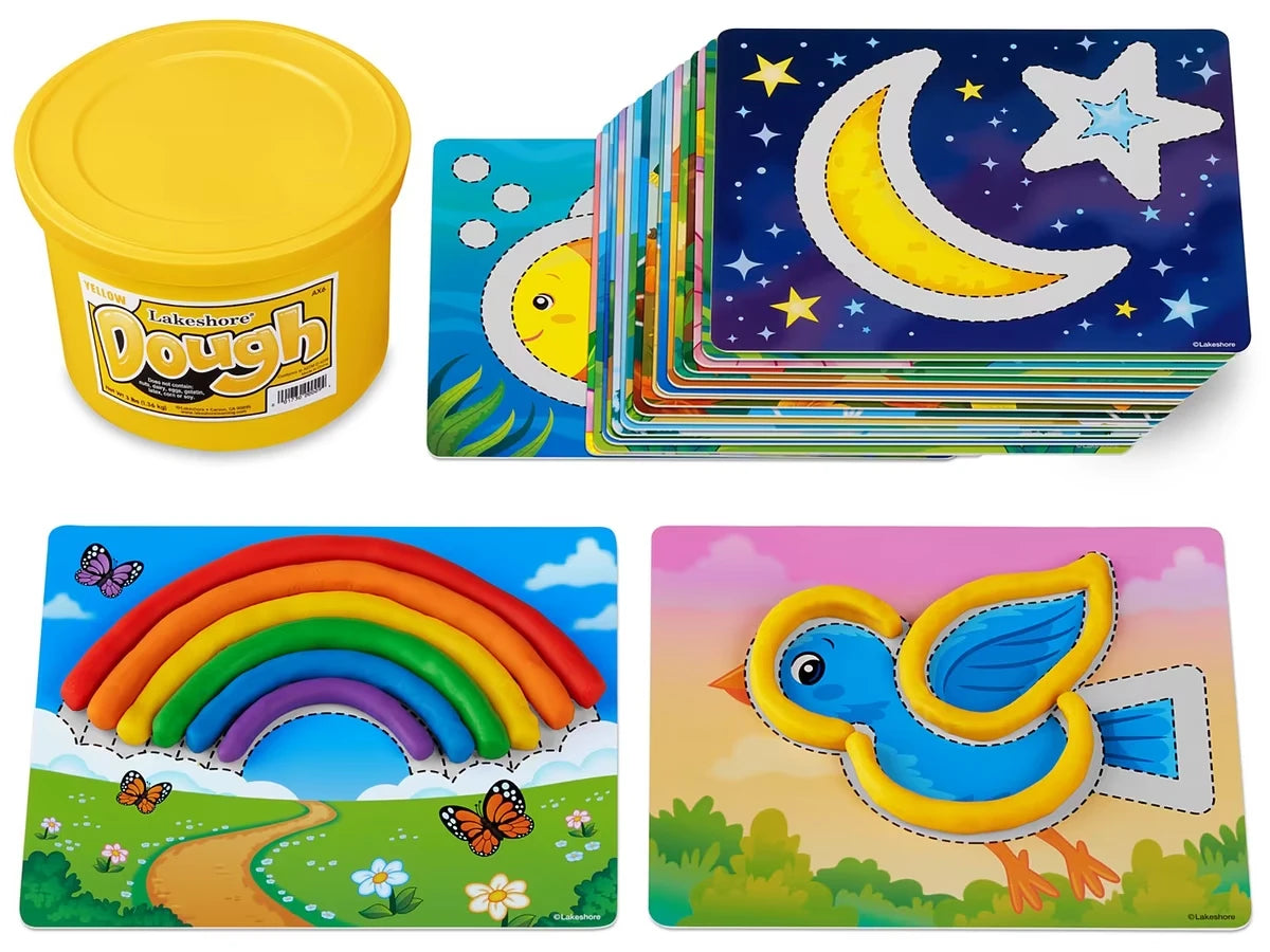 Complete-The-Scene Dough Mats - Our Natural World - US 3437