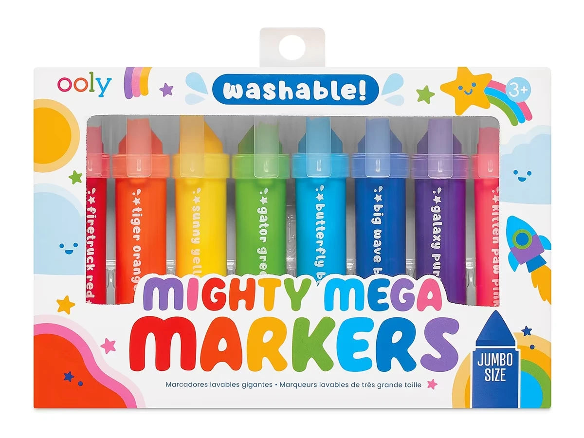 Jumbo Mighty Mega Markers - Set of 8 - US 4814