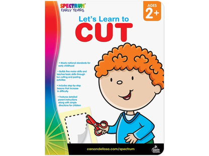 Spectrum® Let’s Learn to Cut Workbook - US 6526