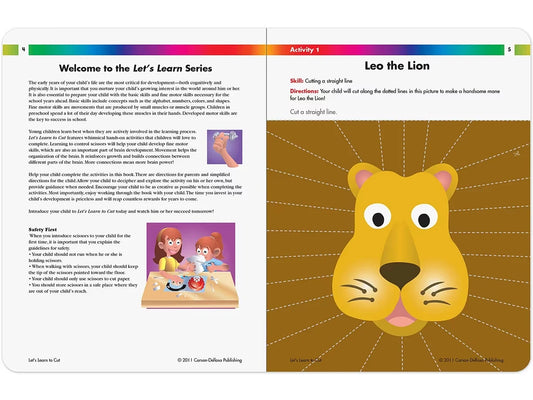 Spectrum® Let’s Learn to Cut Workbook - US 6526