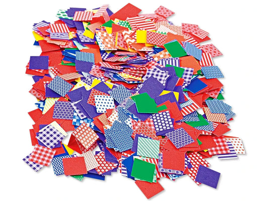 Patterned Mosaic Squares - US 9932