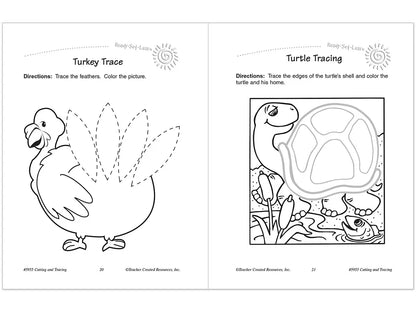 Cutting & Tracing Activity Book - US 5143