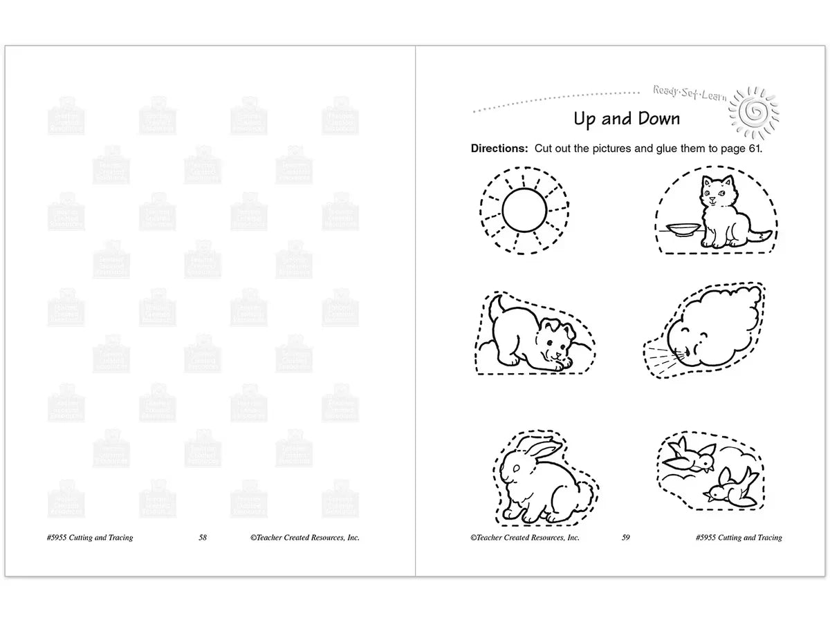 Cutting & Tracing Activity Book - US 5143