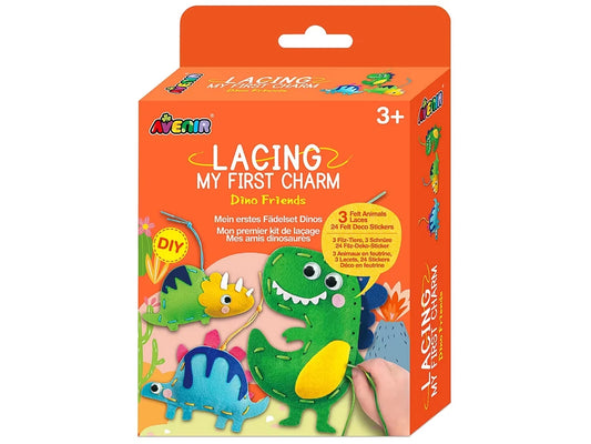 My First Lacing Charms - Dino Friends - US 9942