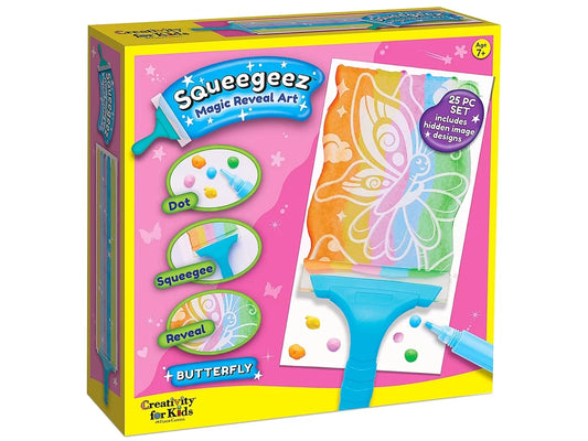 Squeegeez™ Magic Reveal Art - Butterfly - US 4940