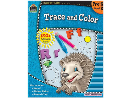 Trace & Color Activity Book - US 1475