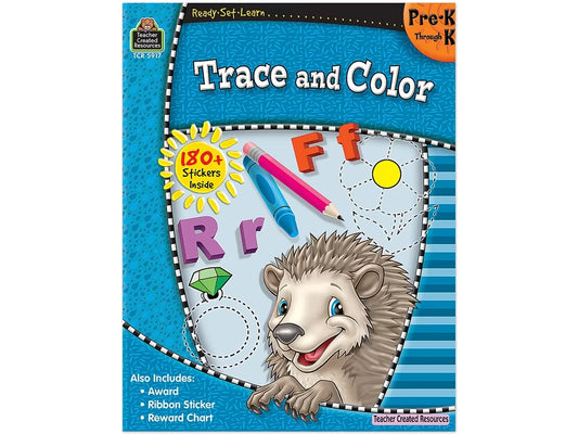 Trace & Color Activity Book - US 1475