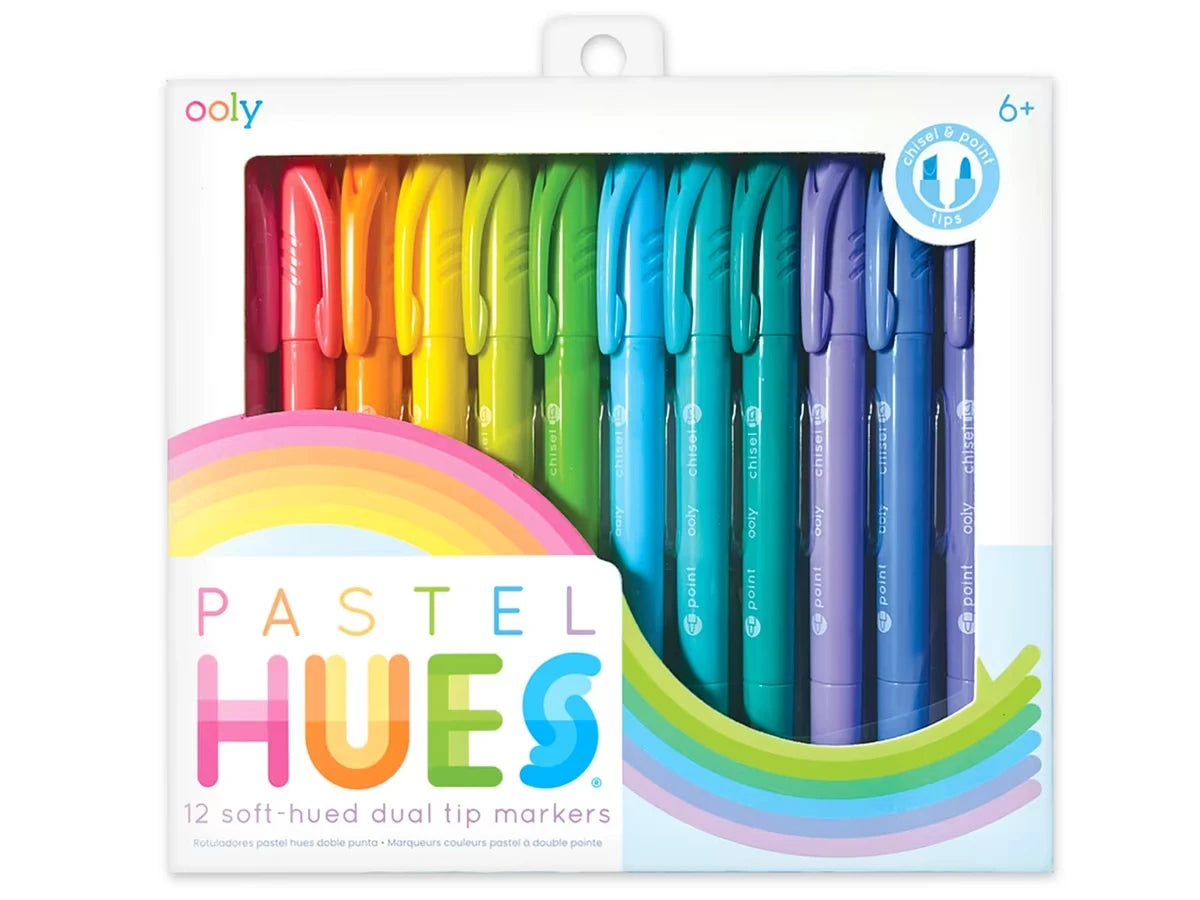 Pastel Dual-Tip Markers - Set of 12 - US 8461
