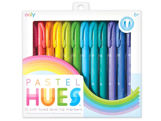 Pastel Dual-Tip Markers - Set of 12 - US 8461