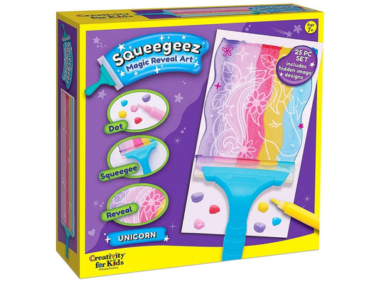 Squeegeez™ Magic Reveal Art - Unicorn - US 4662