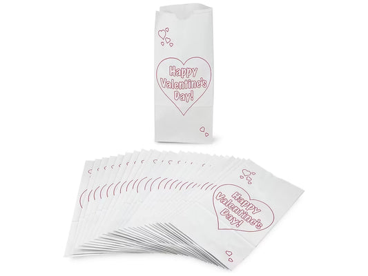 Design-Your-Own Valentine’s Day Bags - Set of 25 - US 1368