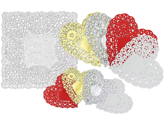 Paper Heart Doily Assortment Pack - US 1141