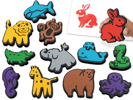 Easy-Grip Animal Stampers - US 4293