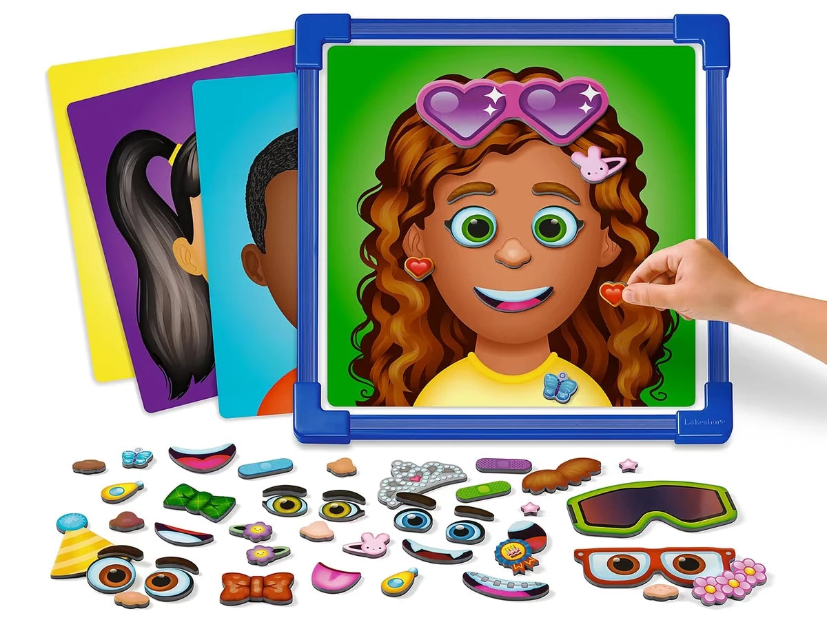 Make-A-Face Magnetic Designer - US 8758