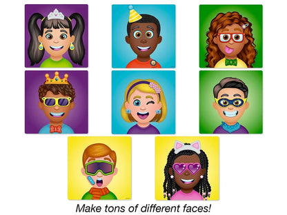 Make-A-Face Magnetic Designer - US 8758