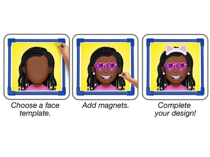 Make-A-Face Magnetic Designer - US 8758