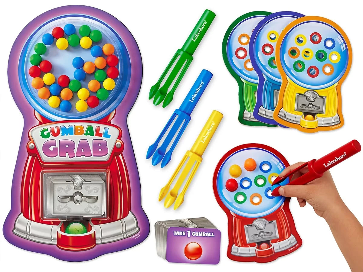 Gumball Grab Pre-Writing Game - US 8738