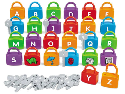 Alphabet Learning Locks - US 5557