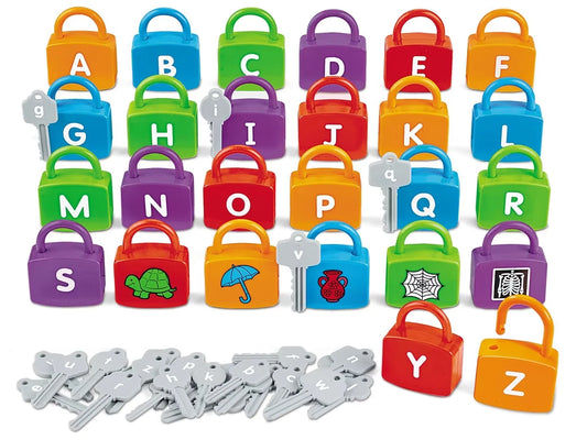 Alphabet Learning Locks - US 5557