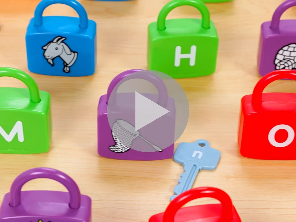 Alphabet Learning Locks - US 5557