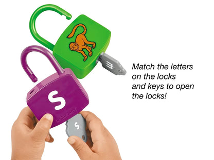 Alphabet Learning Locks - US 5557