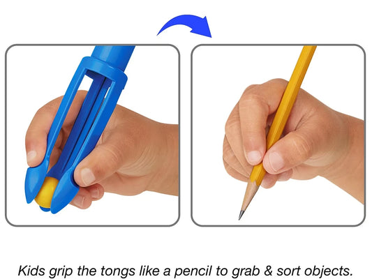 Tweezer Tongs Color Sorting Kit - US 5386