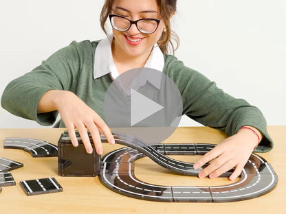 Magnetic Wonder Tiles® - Road Builder - US 6466