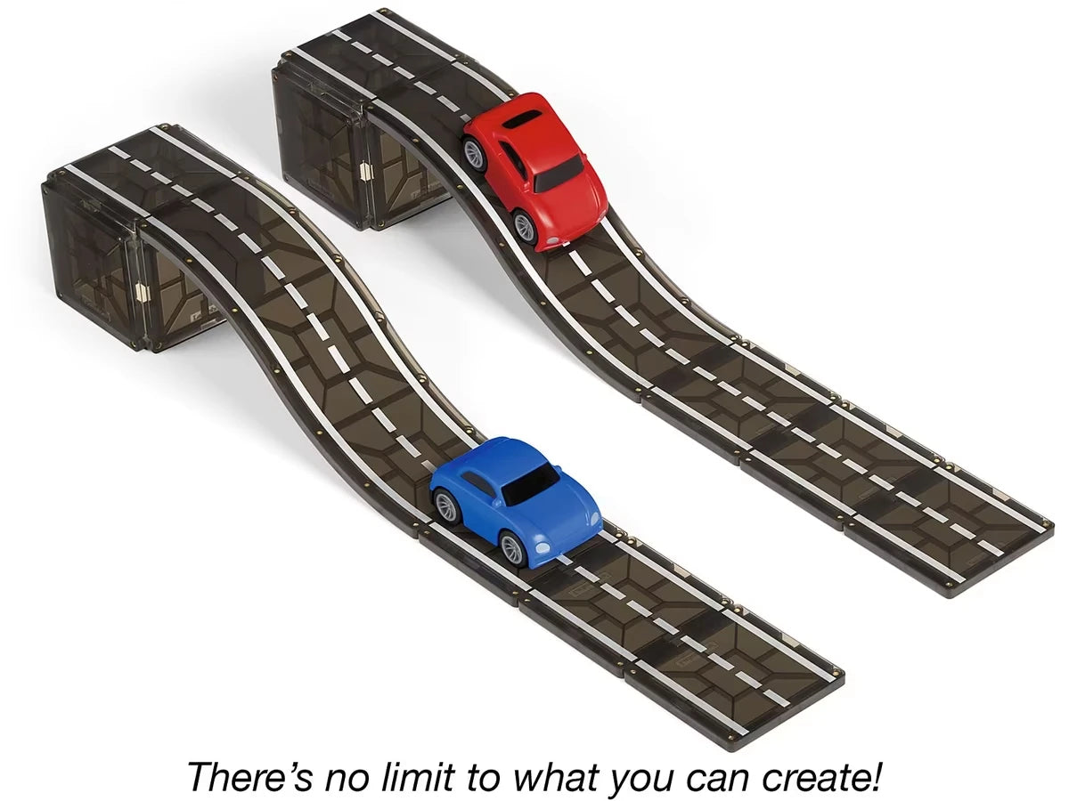 Magnetic Wonder Tiles® - Road Builder - US 6466