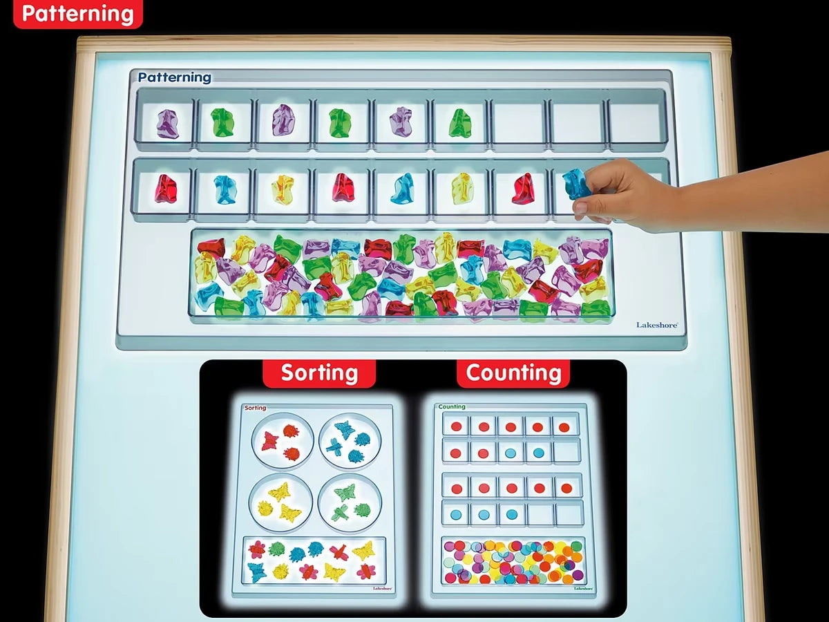 Light Table Math Trays - Complete Set - US 2601