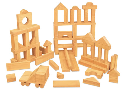 Hardwood Blocks - 100-Piece Set - US 7132