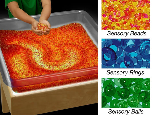 Light Table Sensory Play Materials - Complete Set - US 7294