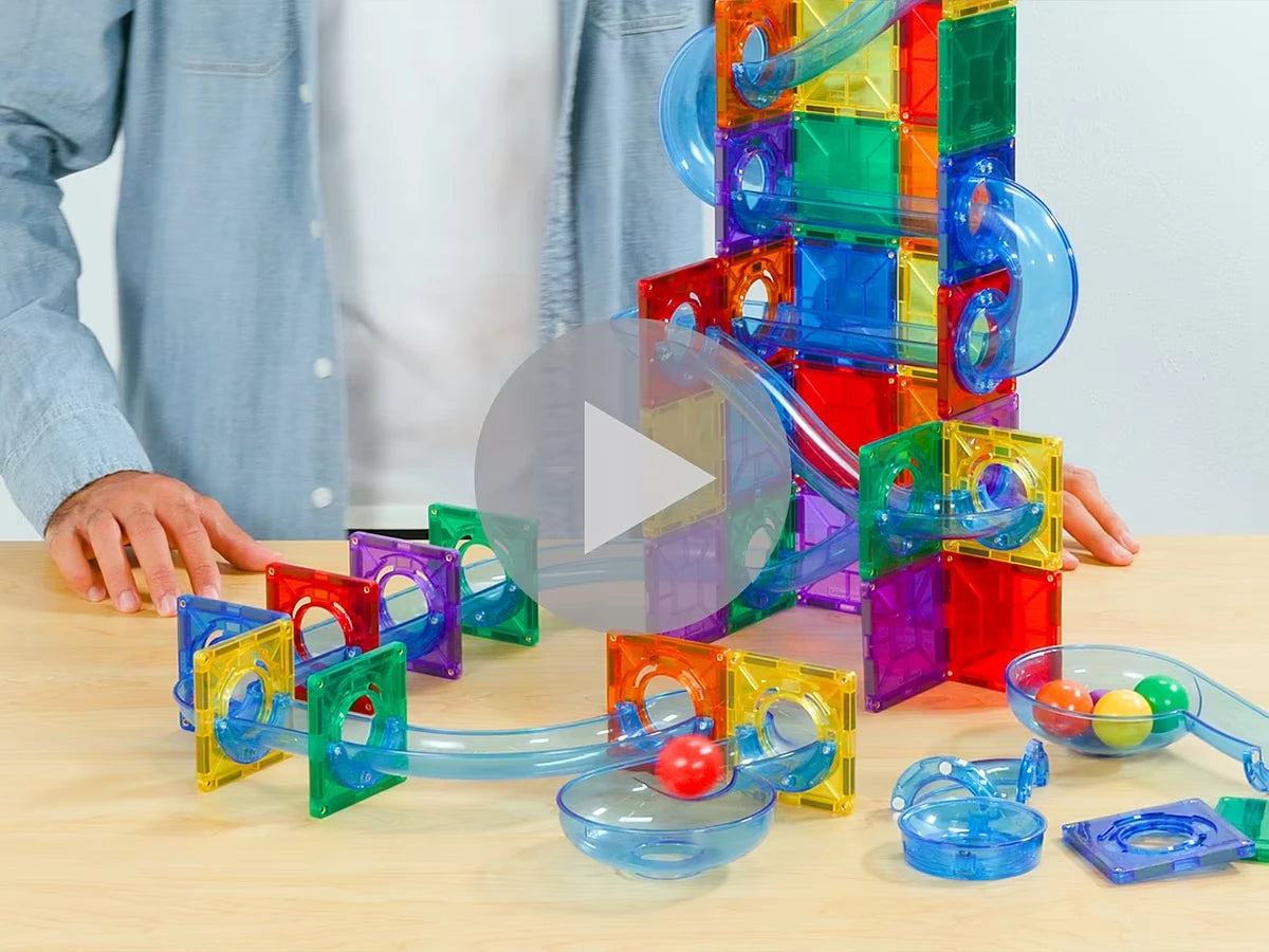 Magnetic Wonder Tiles® - Ball Run - US 4535