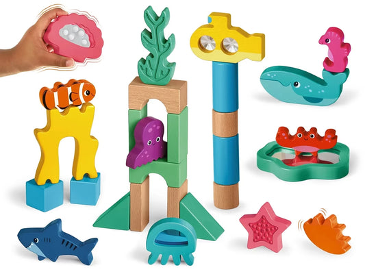 Under the Sea! Sensory Blocks - US 6699