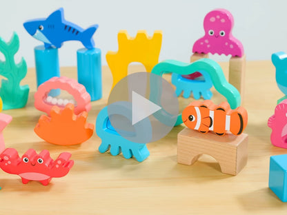 Under the Sea! Sensory Blocks - US 6699