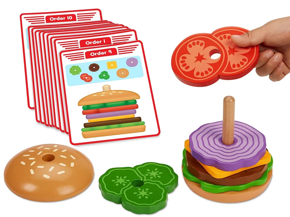 Create-A-Burger Sequencing Stacker - US 2383