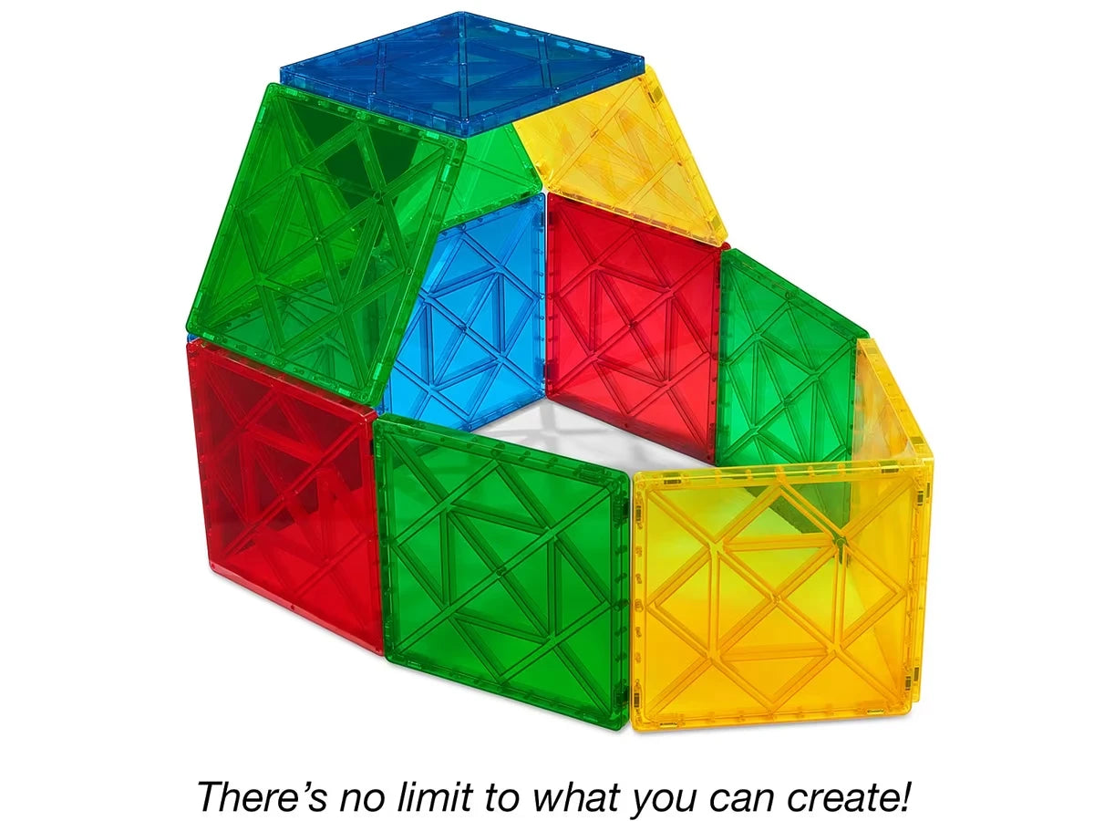 Jumbo Magnetic Building Tiles - US 4314
