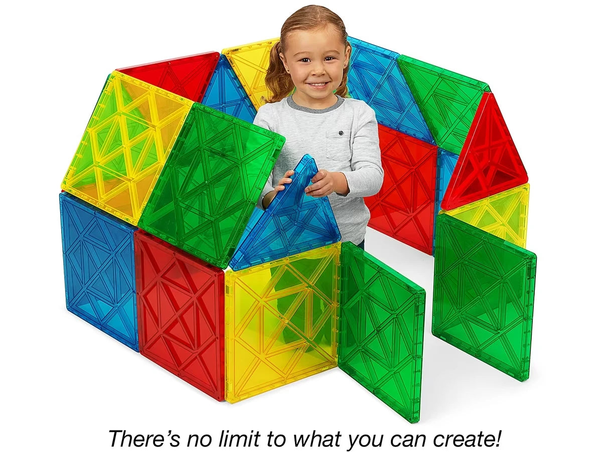 Jumbo Magnetic Building Tiles - US 4314
