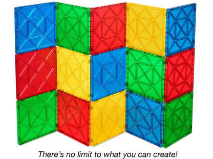 Jumbo Magnetic Building Tiles - US 4314