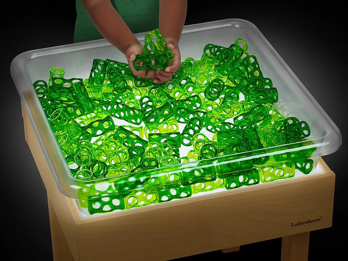 Toddler-Safe Light Table Sensory Cylinders - US 8908