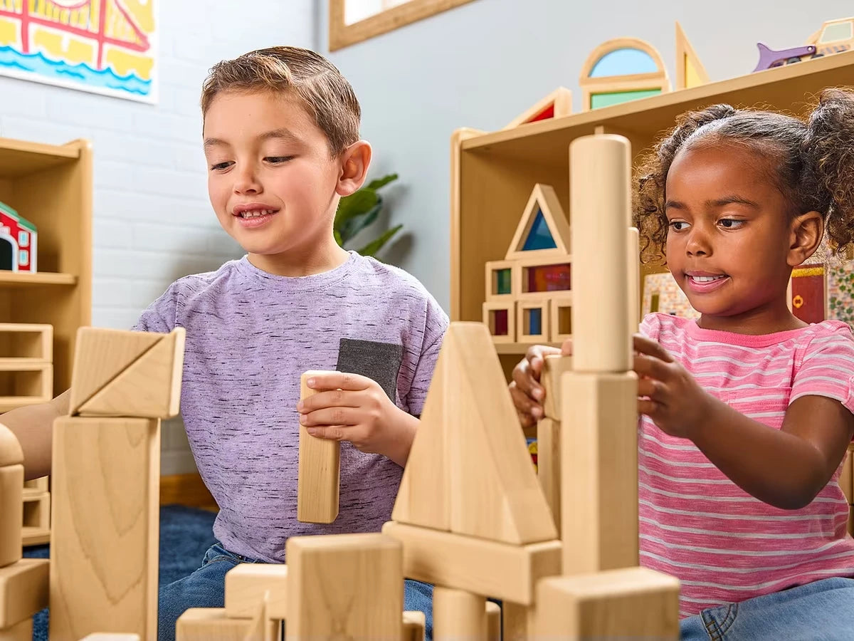 Classroom Hardwood Unit Blocks - Starter Set - US 6683